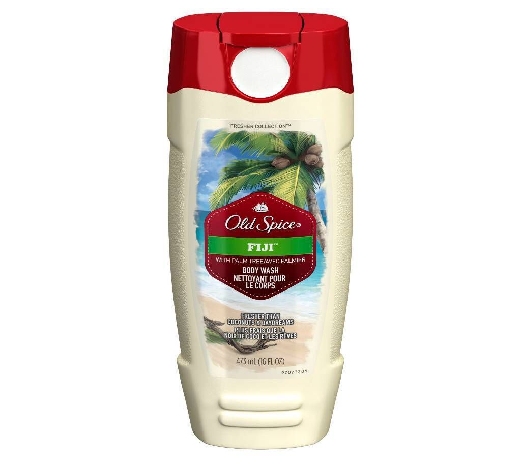 Old Spice Fresher Fiji Scent Body Wash for Men - UK