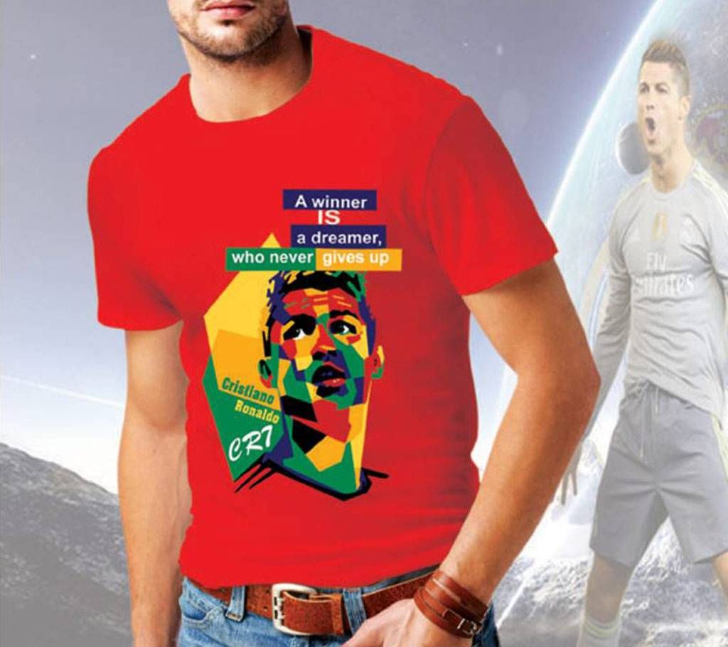 Christiano Ronaldo Red T-shirt