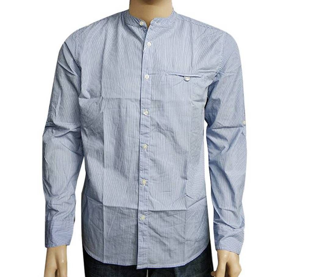 Men's Full Sleeve Casual Ben Collar Shirt -  229