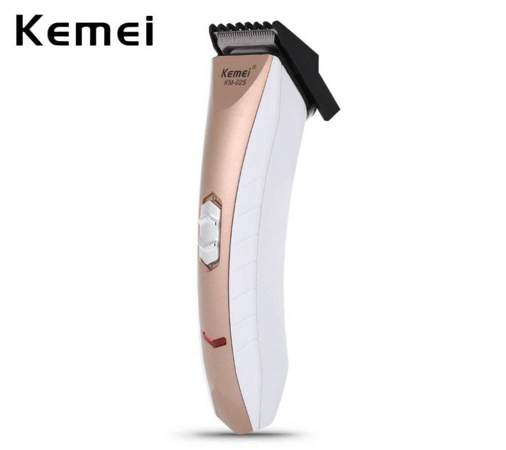 Kemei KM 025 Electric Rechargeable Hair Clipper Trimmer Shaver