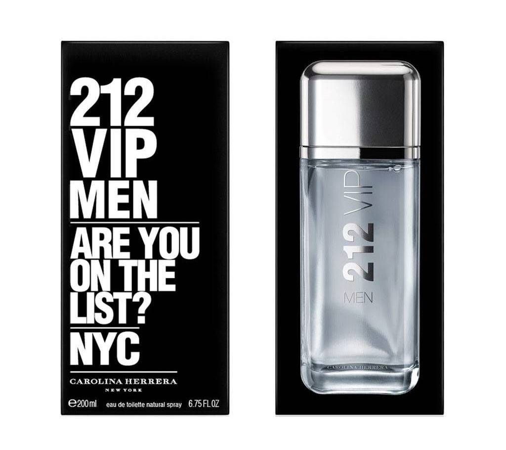 212 VIP Men Toilet Water Spray Perfume for Men 200 ml - USA
