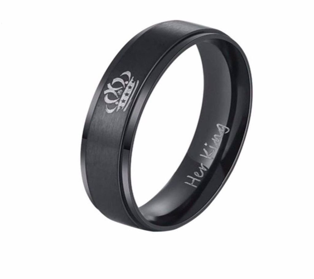 Her King Stainless Steel Rings