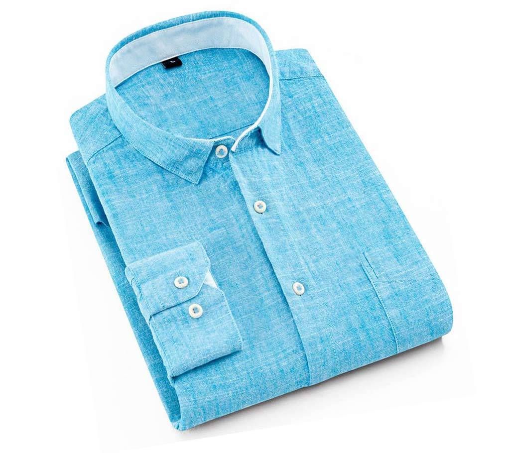 SK NIl 1  Gents Full Sleeve Casual Cotton Shirt 