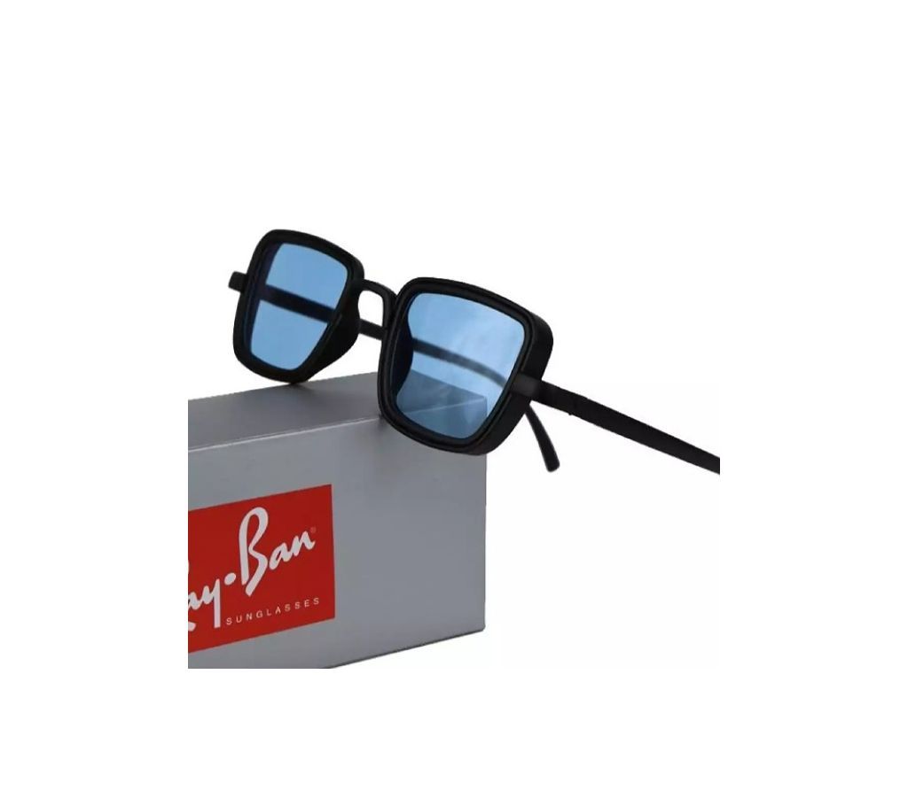 Black Frame Blue Lens Kabir Singh Sunglasses For Men (Copy)
