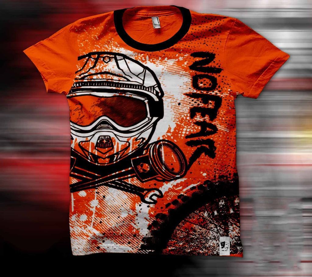 Mens Fashionable Cotton Casual T-Shirt NO FEAR