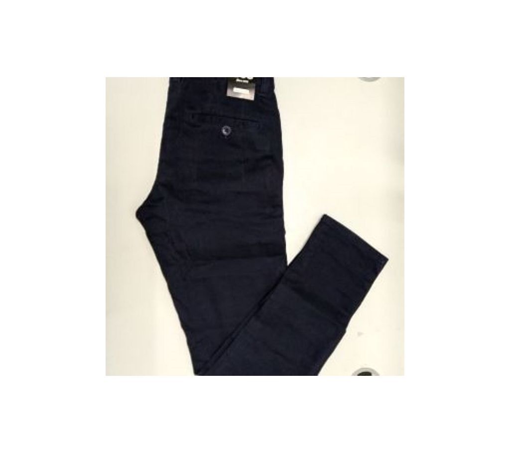 Lee Gaberdine Stretch Semi Narrow Pant - Navy Blue - TEX