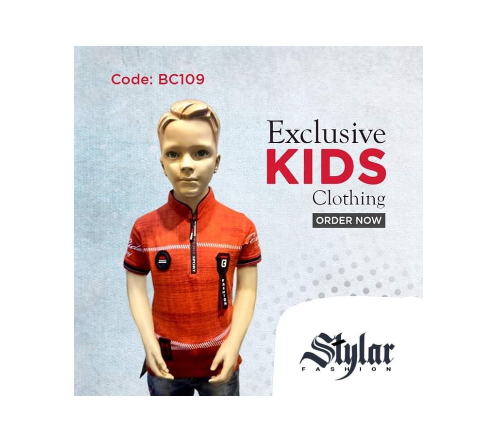 Fashionable Boy's Polo T-Shirt