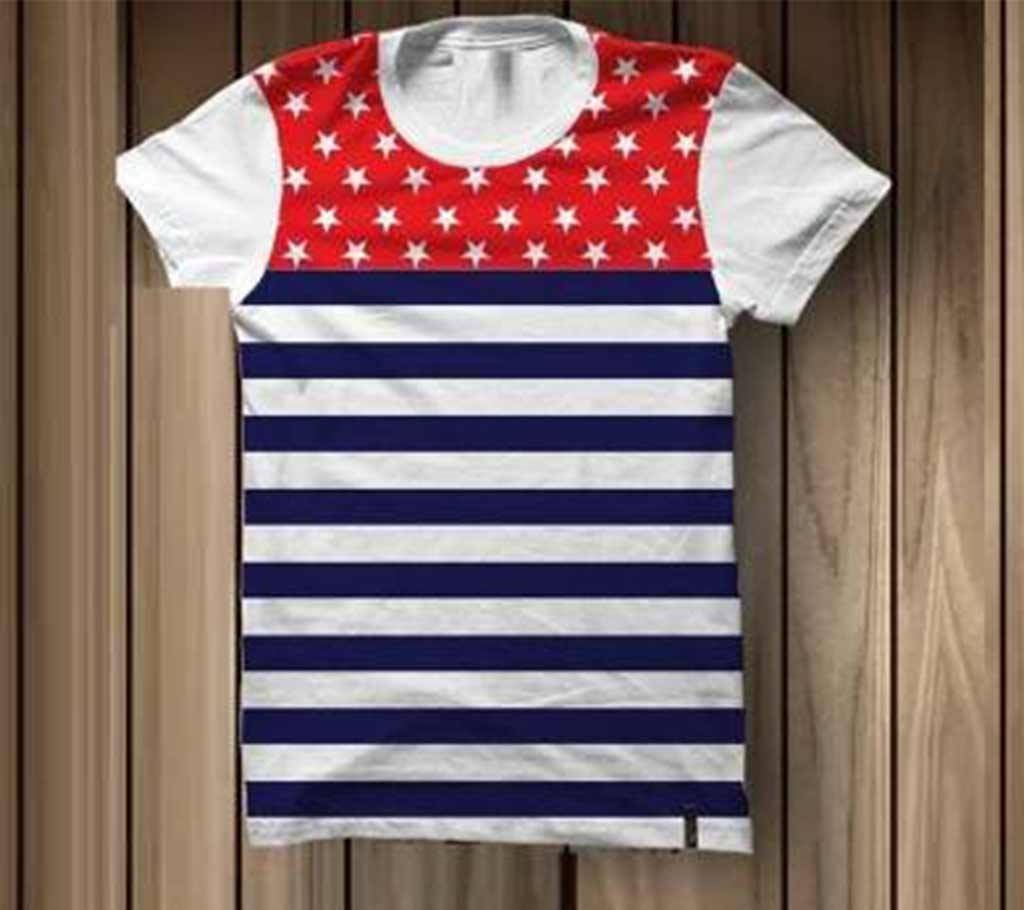 Stripe Design Men's T-shirt