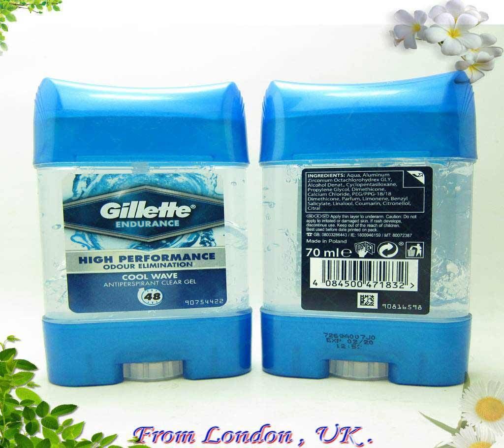 Gillette Cool Wave Deodorant Clear Gel 70ml (Poland)