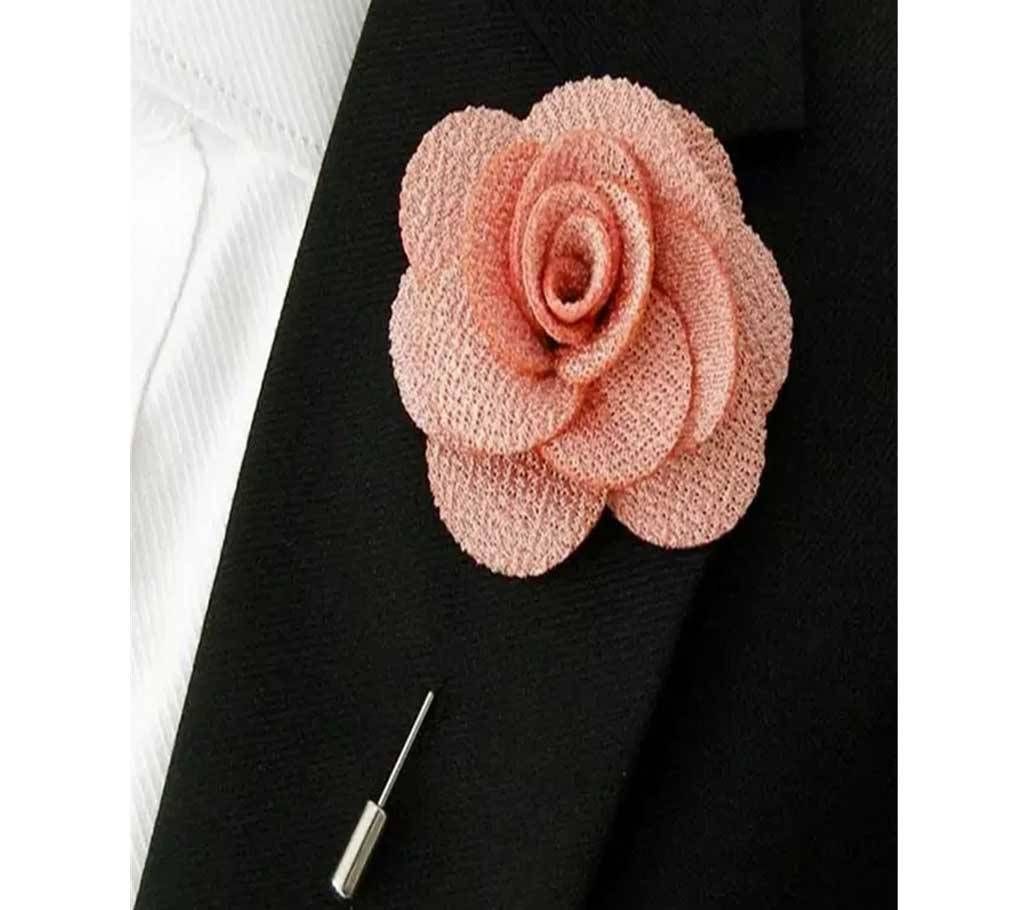 Floral Design Lapel Pin For Men