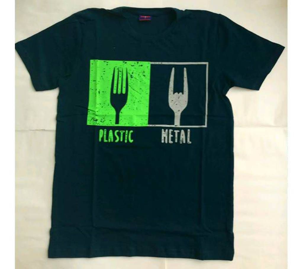 Metal Rocks - Mens Cotton T-shirt