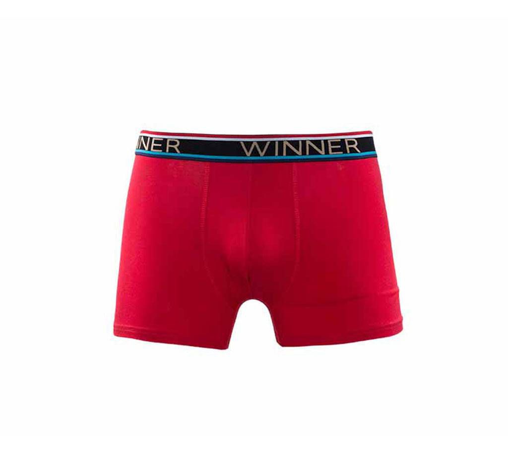 Men's Luxury Boxer WINNER 002 - Red		
