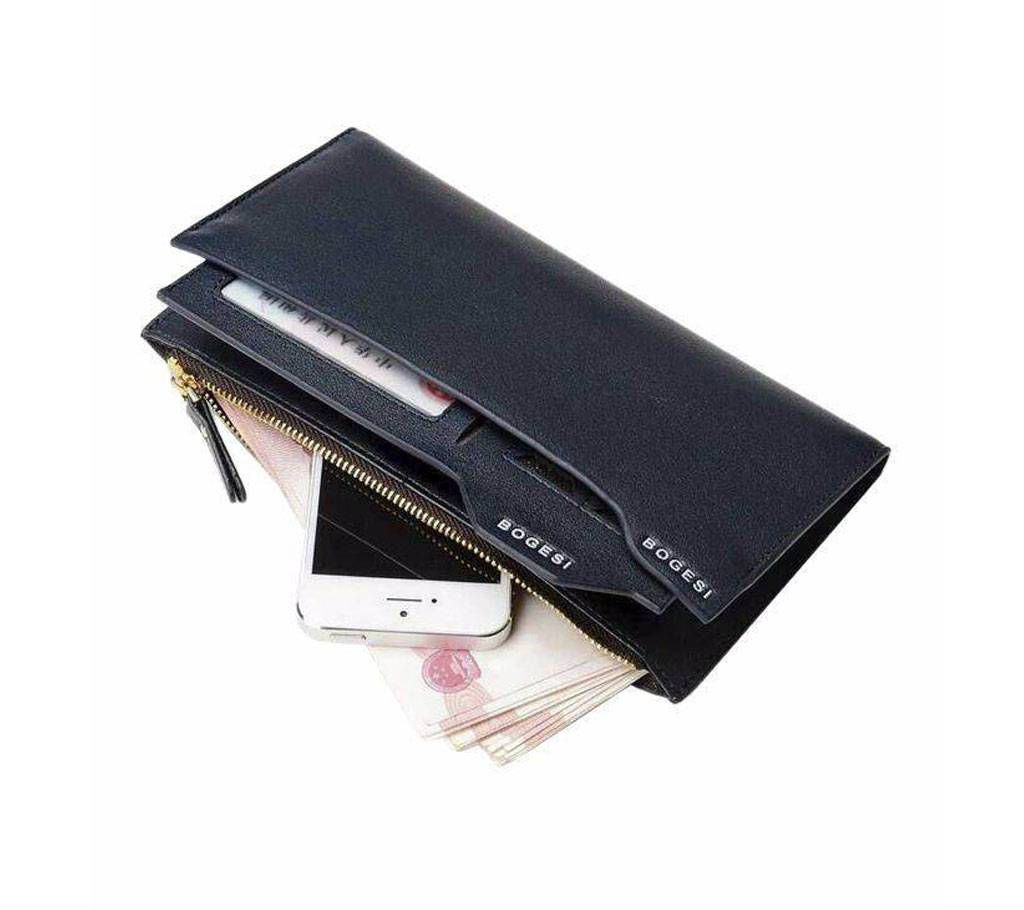 Bogesi Long Wallet Copy - Black