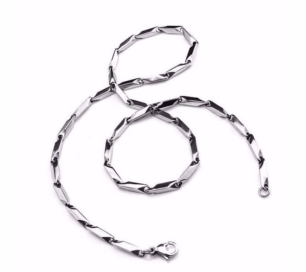 Menz Silver Plated Chain