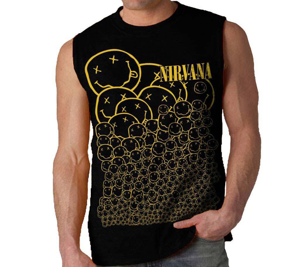 Nirvana Sleeveless T shirt for men 