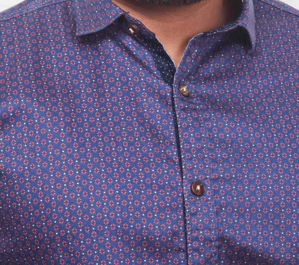 Printed cotton full sleeve casual shirt