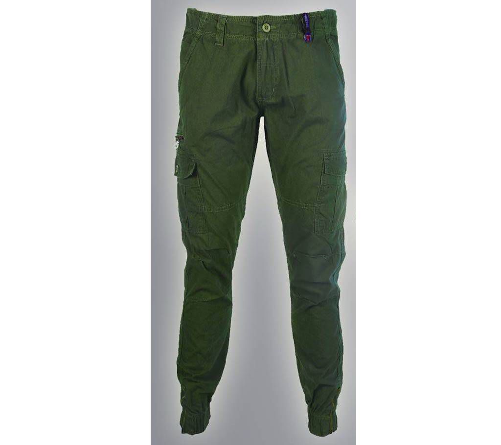 Men's green color cargo pant 