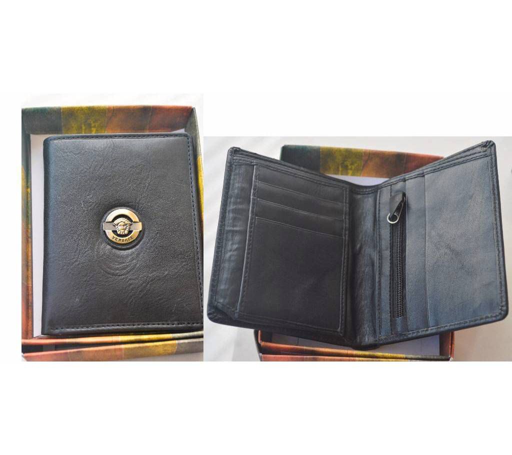 Gents regular shaped leather wallet 