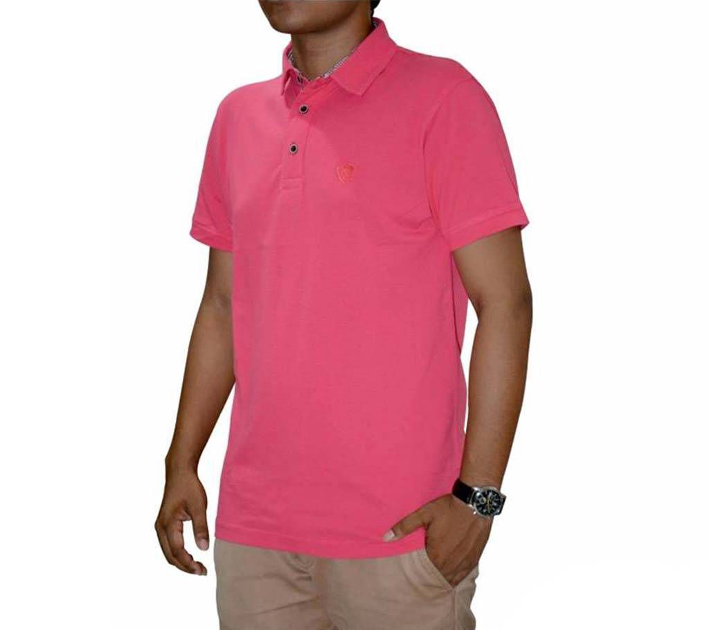 solid color polo shirt for men 
