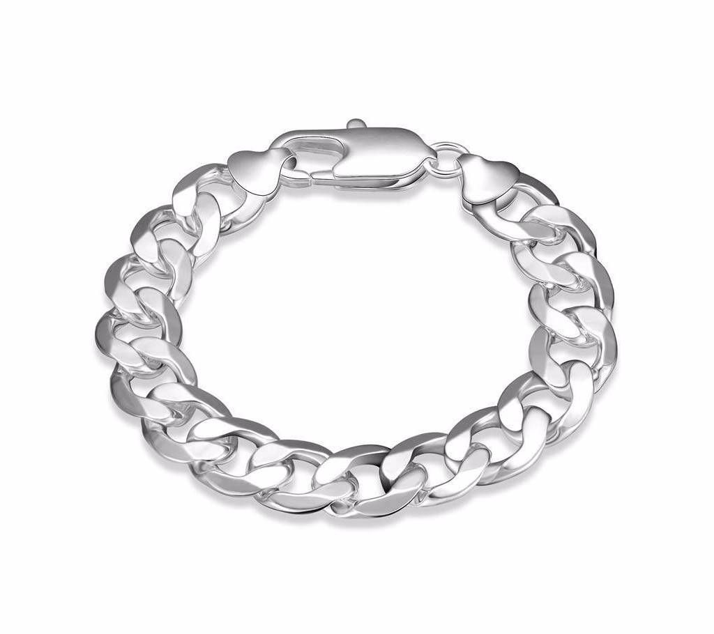 Stainless Steel Men's Biker Chain Bracelet