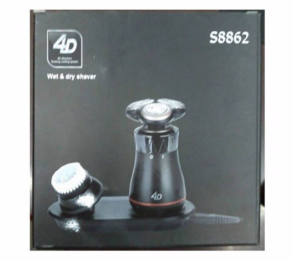 4D wet & dry electric shaver