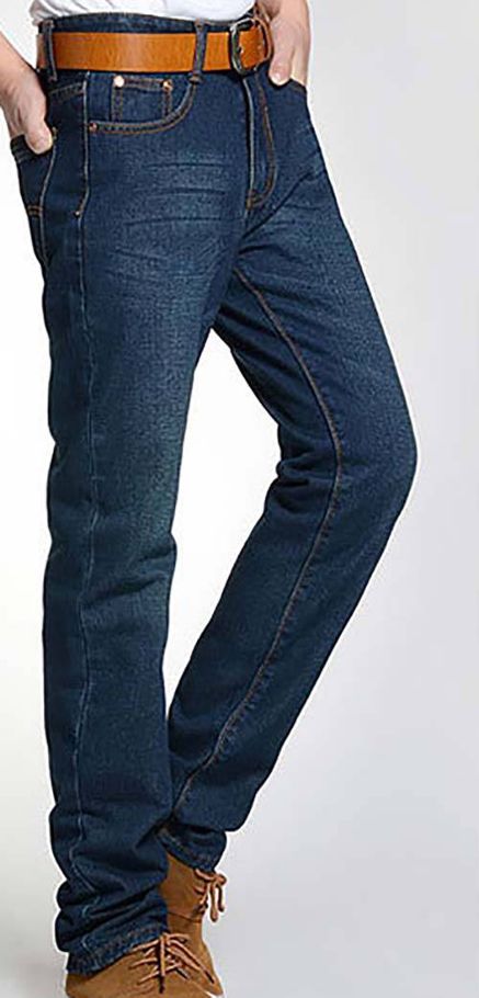 Semi Narrow Denim Jeans Pant