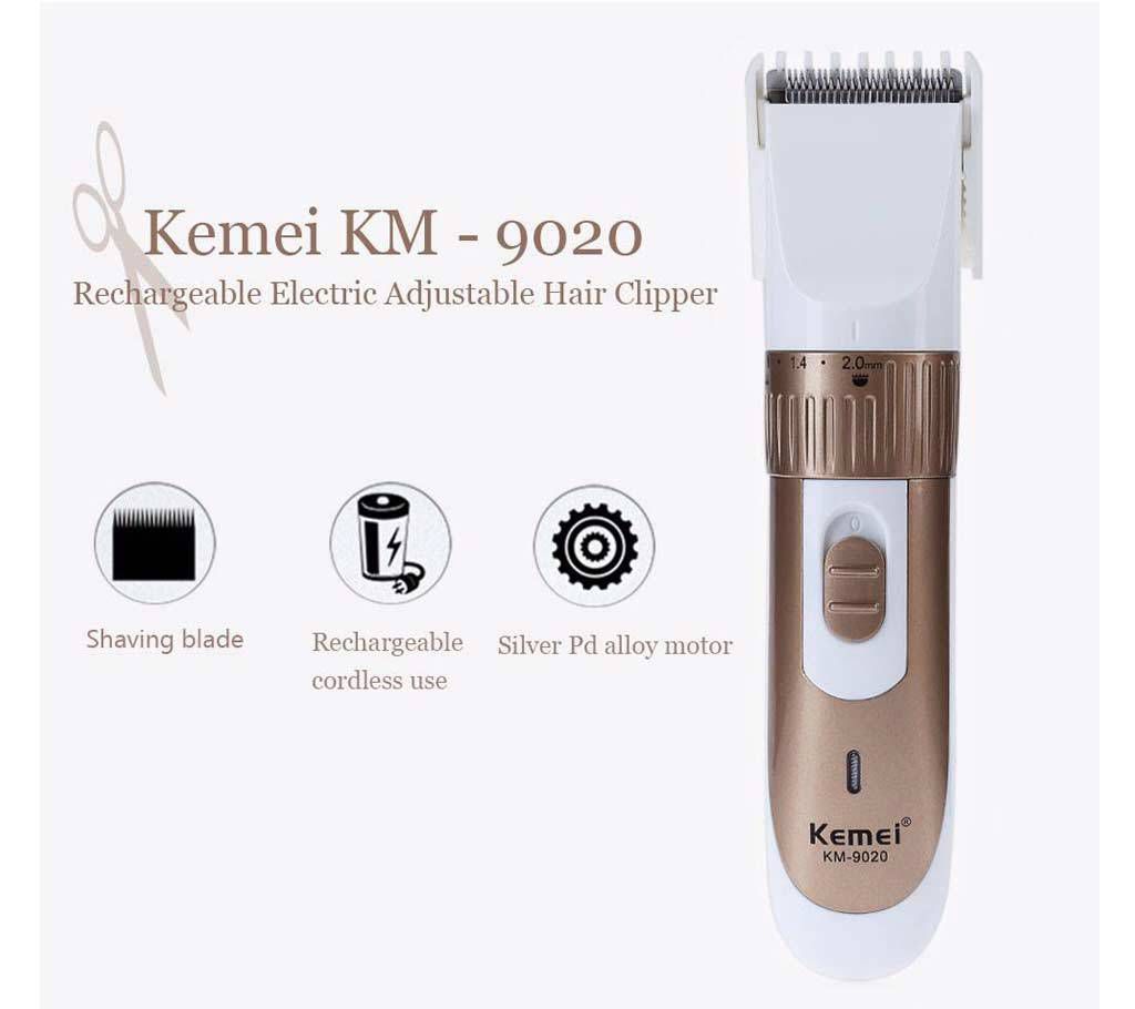 Kemei KM-9020 rechargeable shaver 
