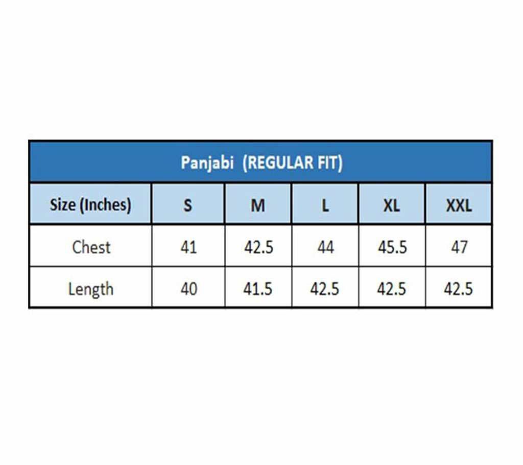 Men's Regular Fit Panjabi (MMP-107)