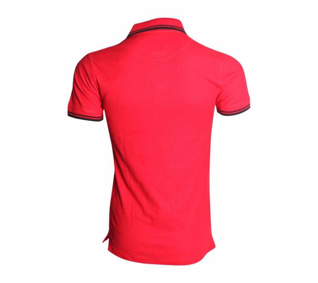 Solid Color Mens Polo Shirt