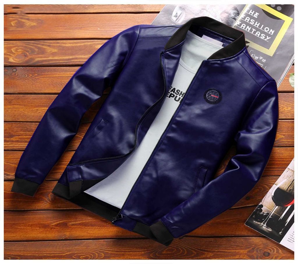 Mens Stylish Winter Jacket - 33 - Royal Blue - FAS