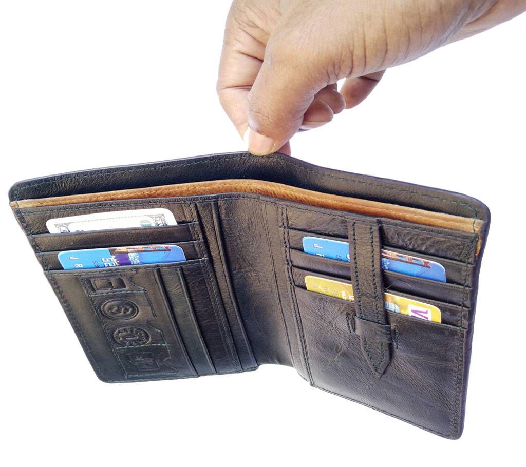 Leather smart long wallet 