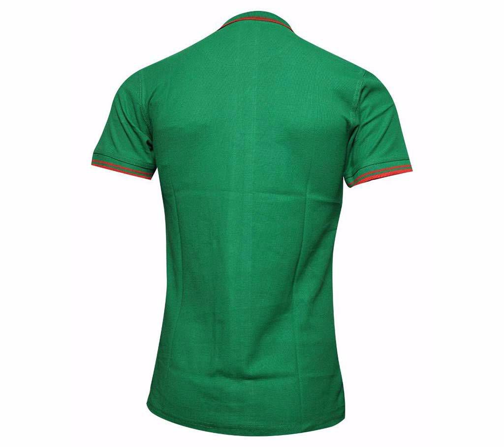 D Green Polo Shirt For Men