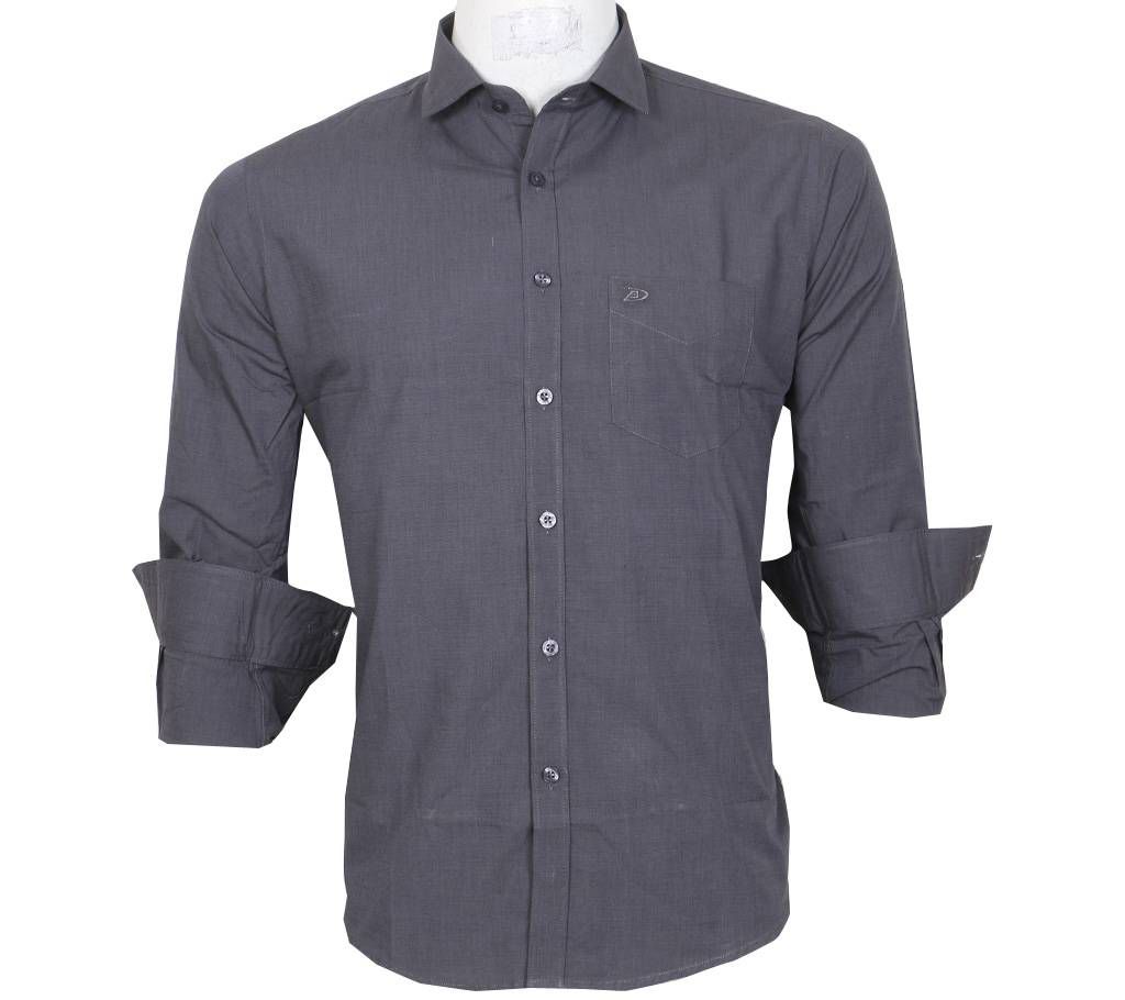 Gents Full-Sleeve Cotton Slim Fit Shirt