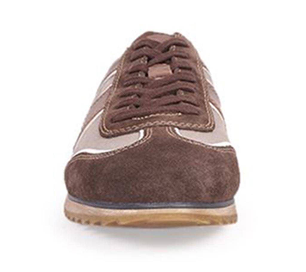 Maverick Men's Brown Suede Leather Casual Shoe

