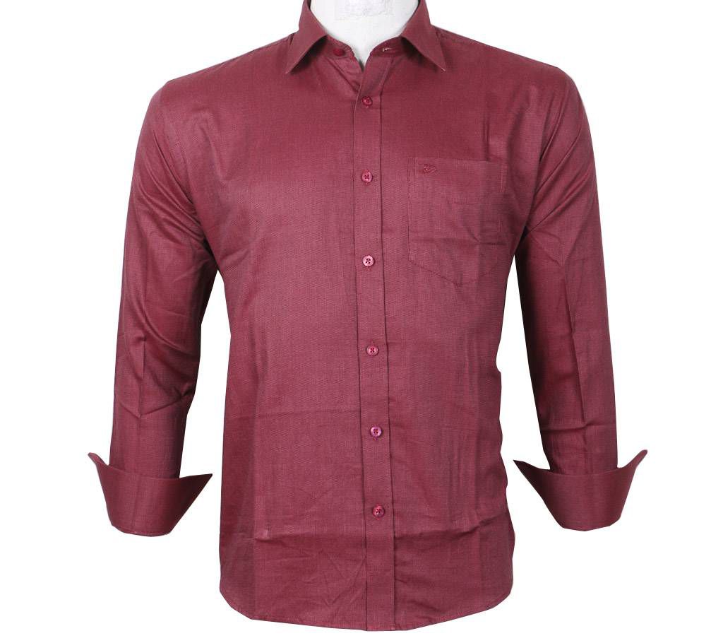 Gents Full-sleeve Solid Cotton Classic Fit Shirt