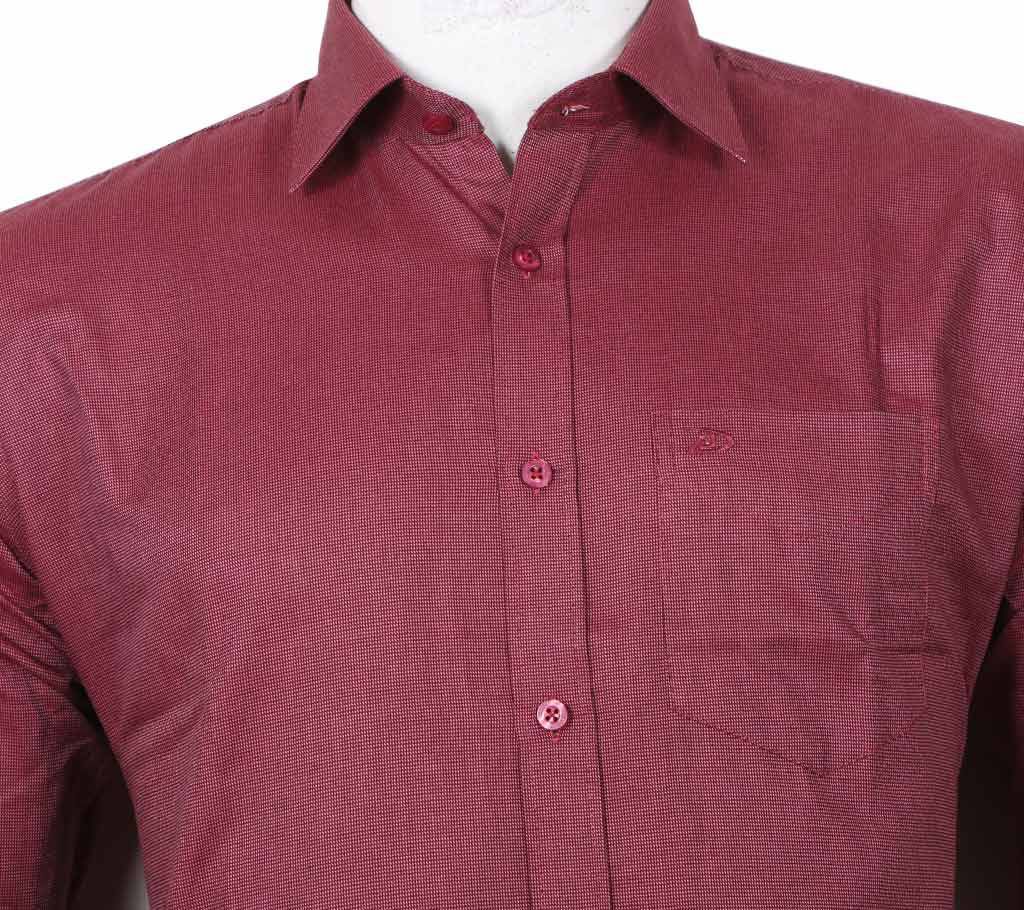 Gents Full-sleeve Solid Cotton Classic Fit Shirt