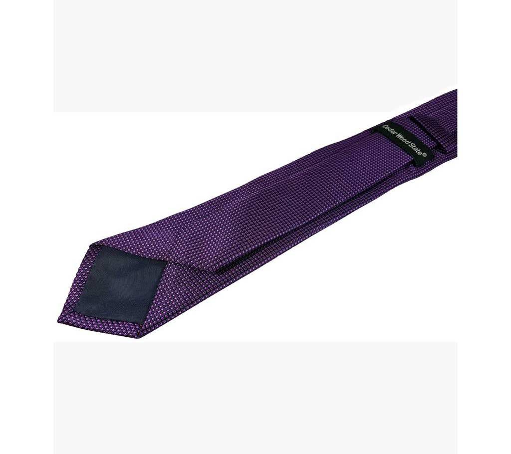 Elegant Purple patent Silk Tie - 0152TIE