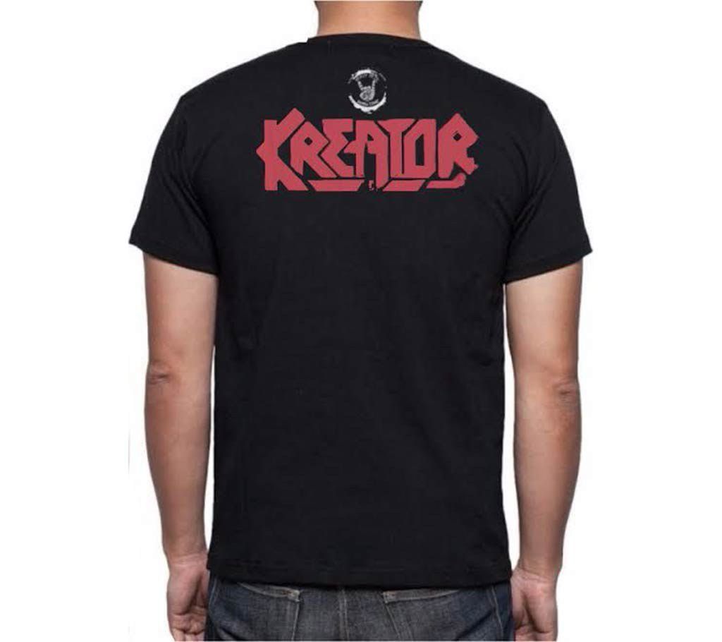 Kreator Men's Round Neck T-Shirt (Black)