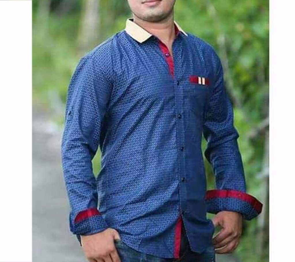 Men's Full Sleeve Casual Indian Shirt