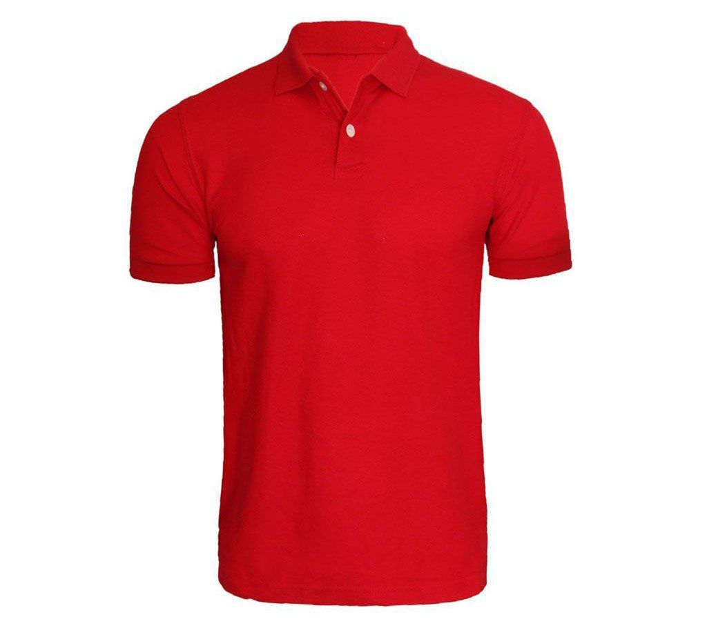 Men's Red Polo Shirt