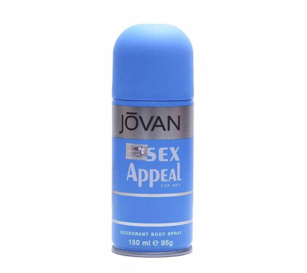 Jovan Sex Appeal Deo Spray For Men (150 ml)