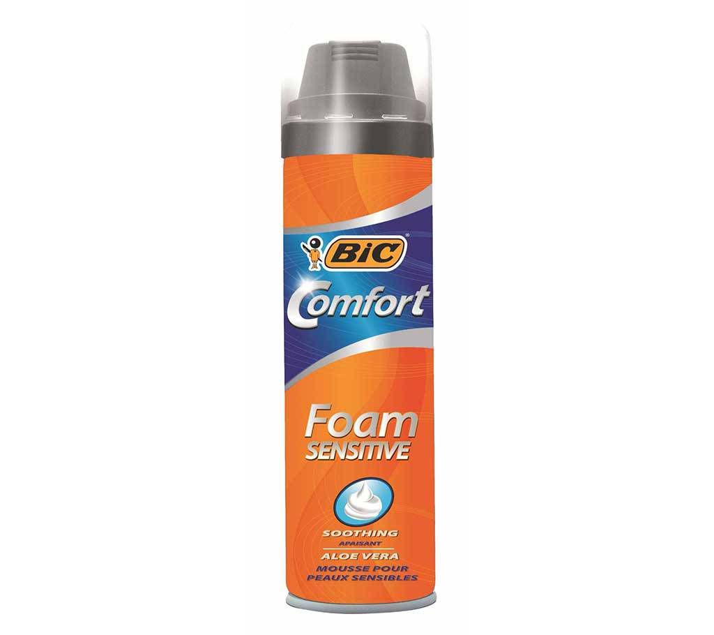 BIC Comfort Foam Sensitive 250 ml France 