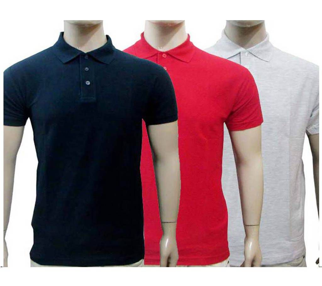3 Combo Mens Polo Shirt
