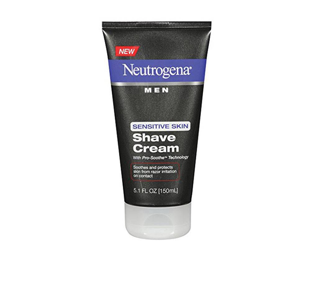 Neutrogena Men Sensitive Skin Shave Cream USA
