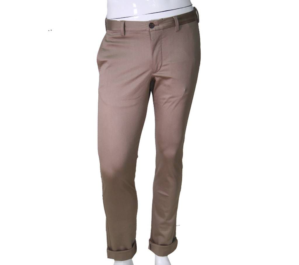 Grameen UNIQLO Slim Fit chino flat front pants A
