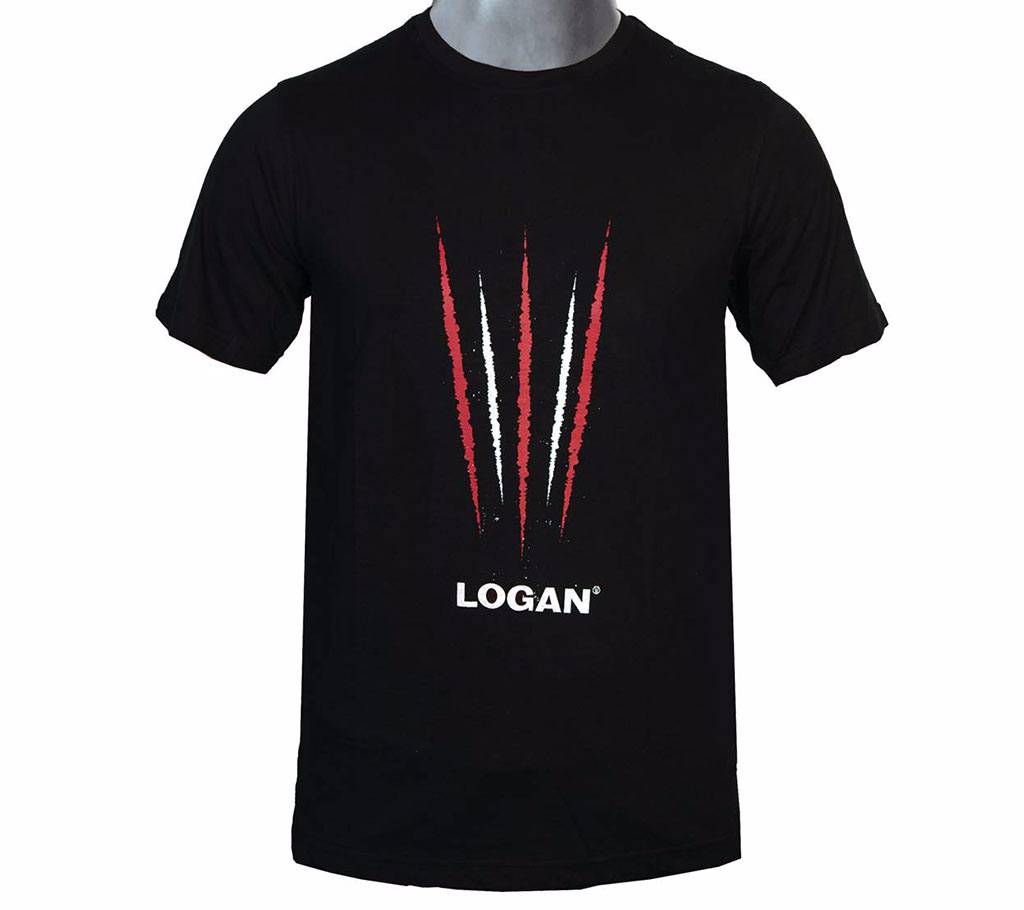 Logan black T-shirt For Men
