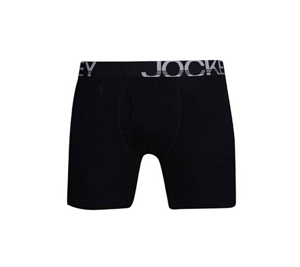 Black Cotton Jocky Boxer Underwear For Men (Original)