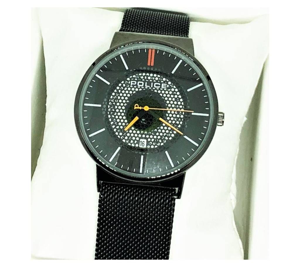 POLICE Magnetic Chain Wrist Watch For Men