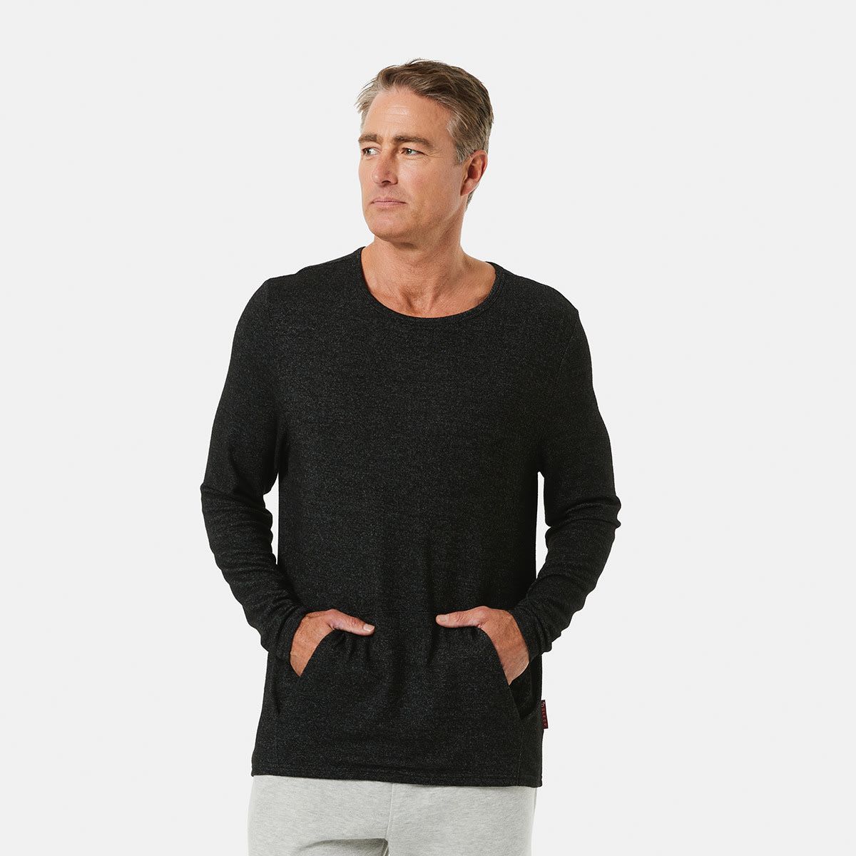 Long Sleeve Brushed Knit Top