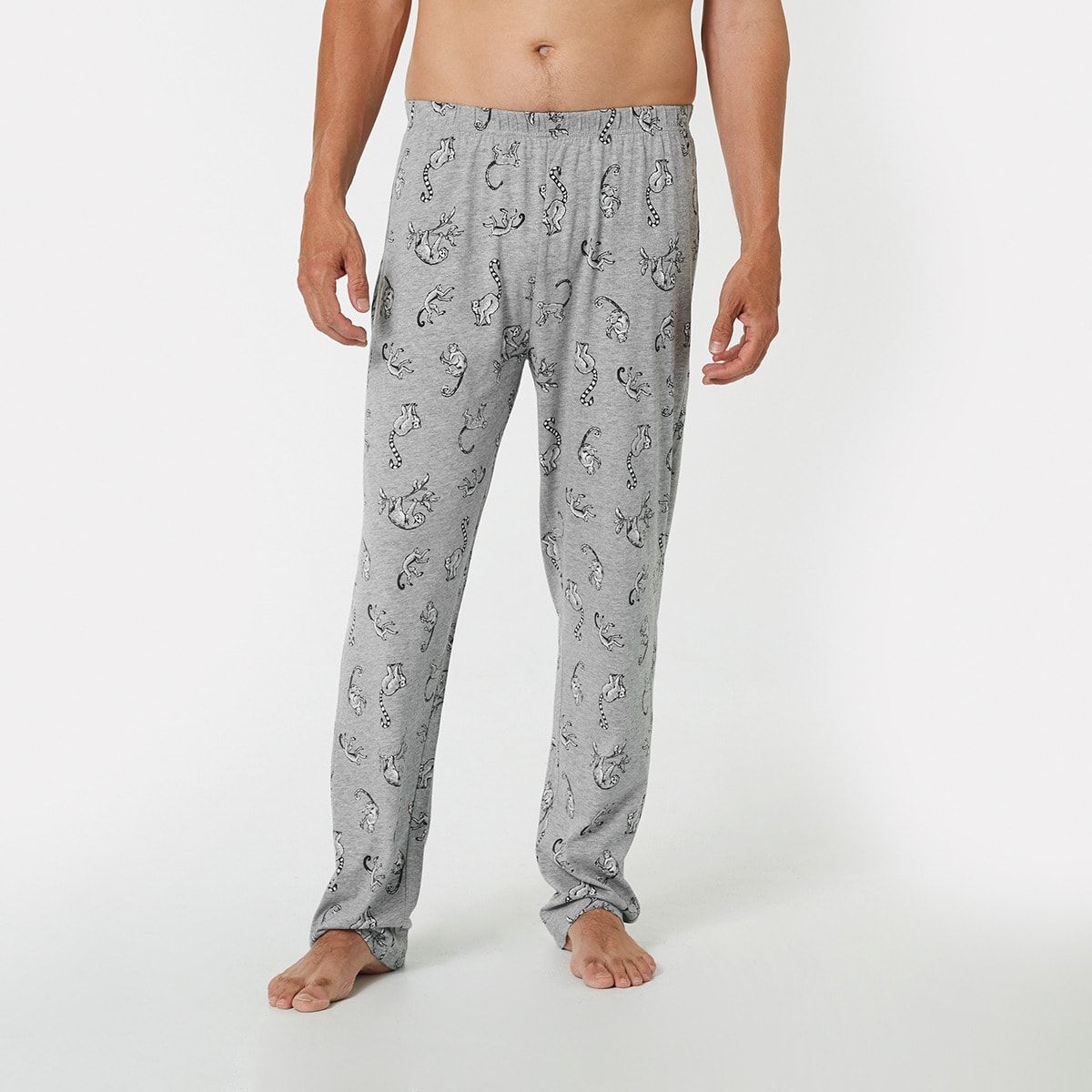 Printed Jersey Pants